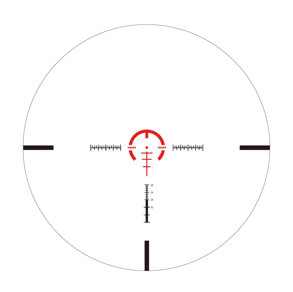 REDWIN Blackbeast 1-10x24 IR SFP rifle scope