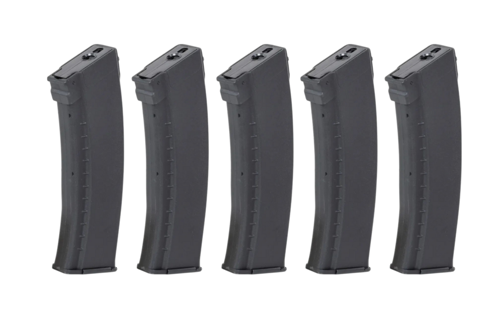 ACTURUS Set of 5 Mid-Cap 135/30 ball magazines EMM AK74