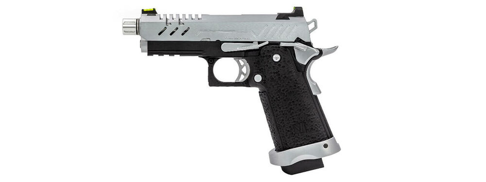 VORSK  GBB Gas Hi-Capa 3.8 PRO Black / Silver 1,0J 