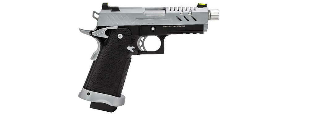 VORSK  GBB Gas Hi-Capa 3.8 PRO Black / Silver 1,0J 