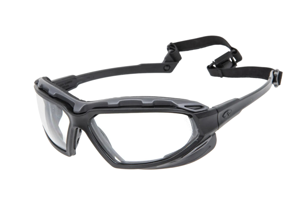 PYRAMEX Velar, Black Frame/Clear Lens