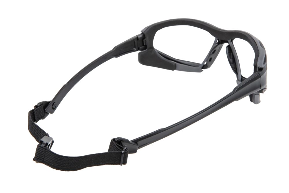 PYRAMEX Velar, Black Frame/Clear Lens