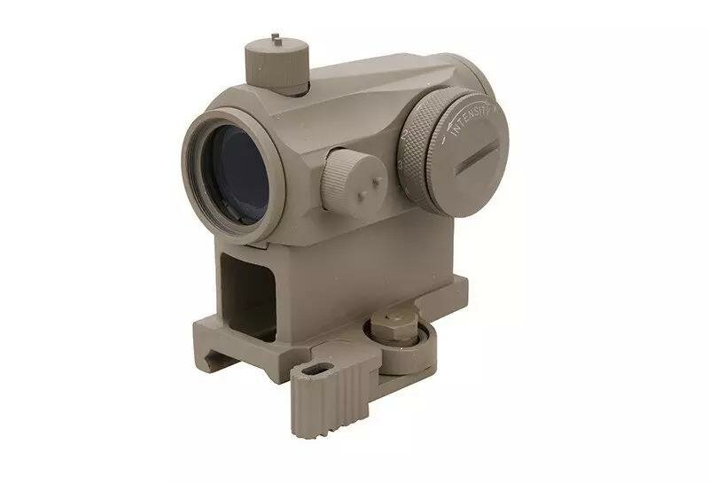 AIMO A1 replica collimator sight with QD mount and low - tan
