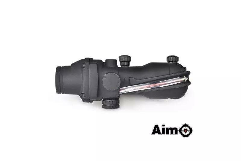 AIM-O 4X32C ACOG (Fibre Optics Illumination) Replica - Black