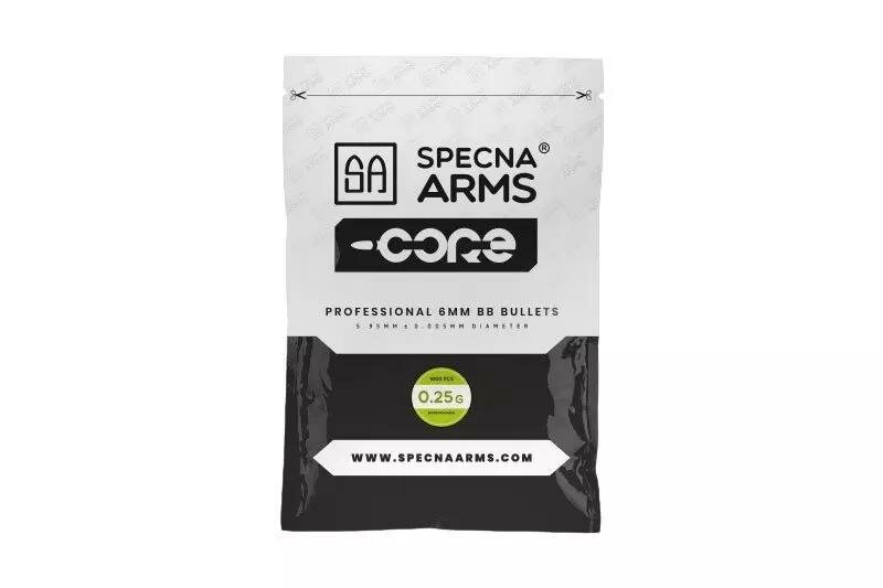 BBs biodegradable 0.25g Specna Arms Core &trade; 1000 pcs