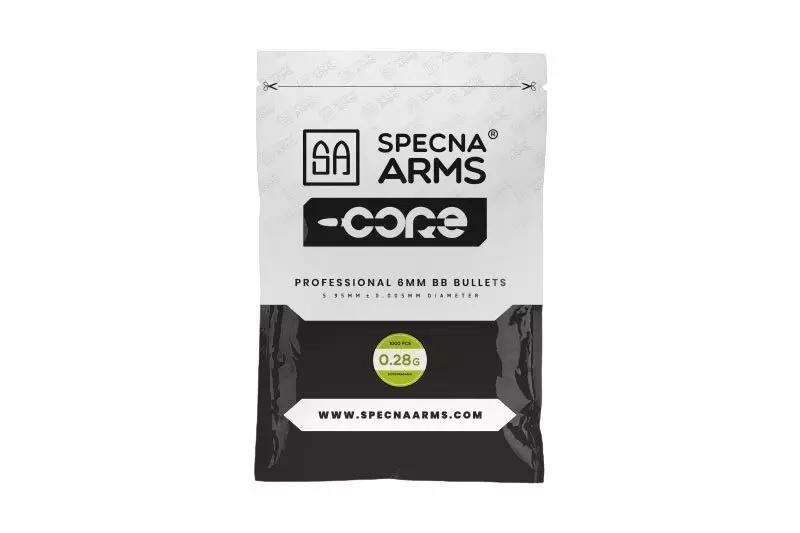 BBs biodegradable 0.28g Specna Arms Core &trade; 1000 pcs
