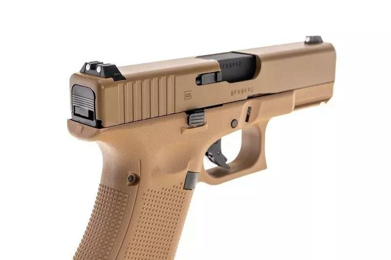 GBB Glock 19X Green Gas pistol replica - Coyote