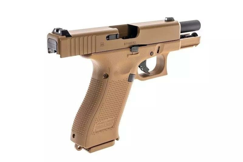 GBB Glock 19X Green Gas pistol replica - Coyote