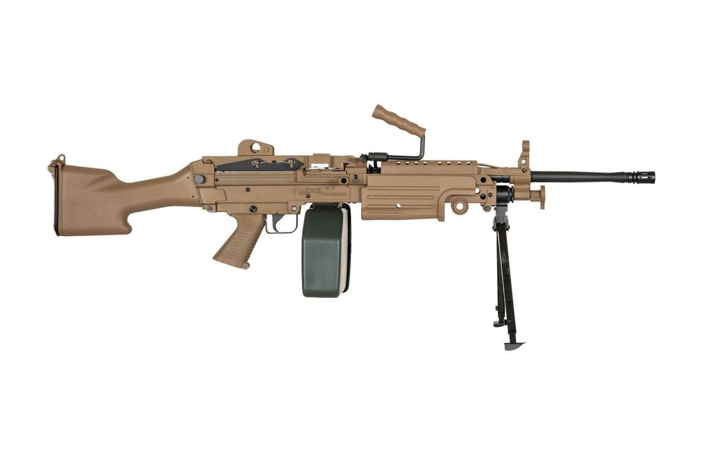 SA-249 MK2 CORE&trade; Machine Gun Replica - Tan