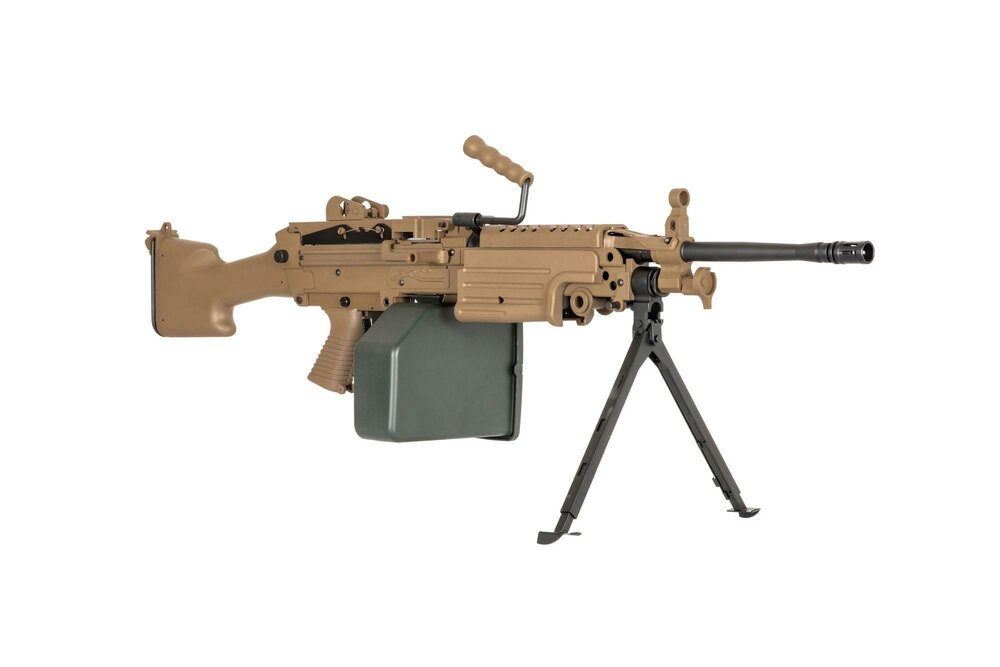 SA-249 MK2 CORE&trade; Machine Gun Replica - Tan