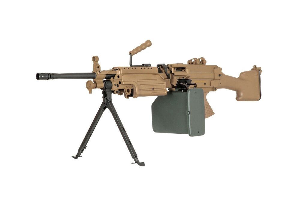 SA-249 MK2 CORE&trade; Machine Gun Replica - Tan