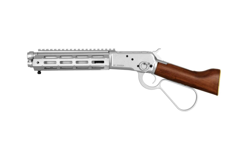 A&amp;K 1873R (Real Wood) Rifle - Silver
