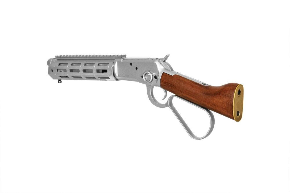 A&amp;K 1873R (Real Wood) Rifle - Silver