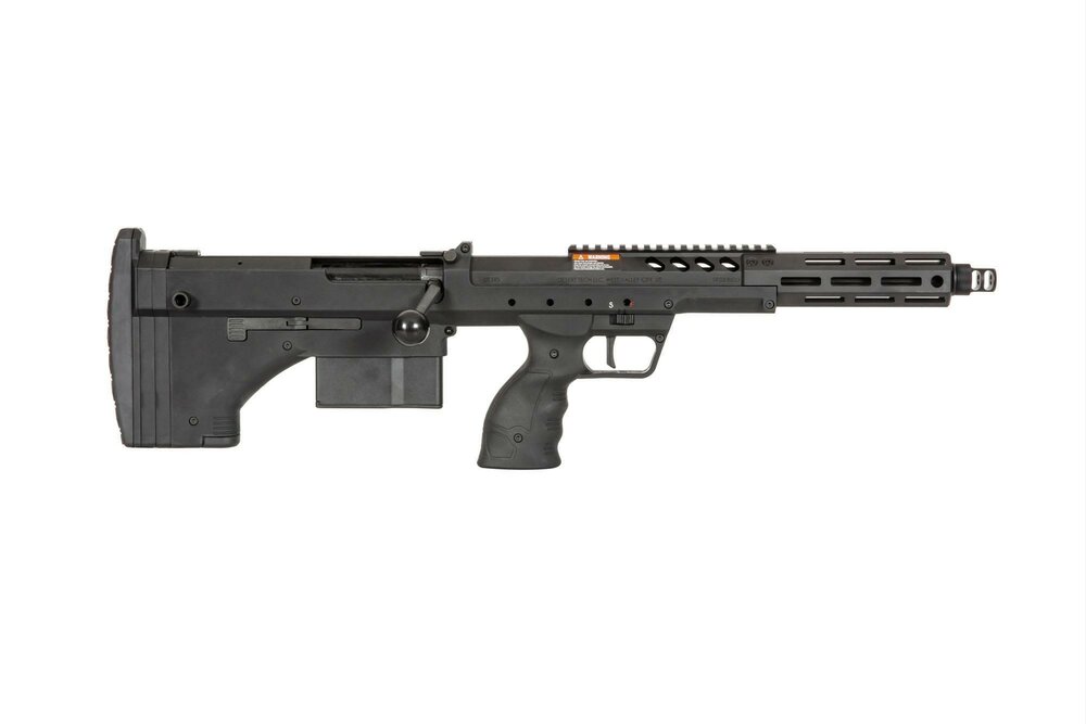 Desert Tech SRS-A2/M2 Covert 16&quot; sniper airsoft rifle (right-handed) - black