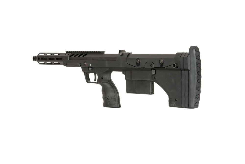 Desert Tech SRS-A2/M2 Covert 16&quot; sniper airsoft rifle (right-handed) - black