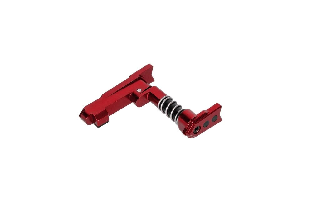 CNC M4/M16 magazine release on both sides (A) - Red