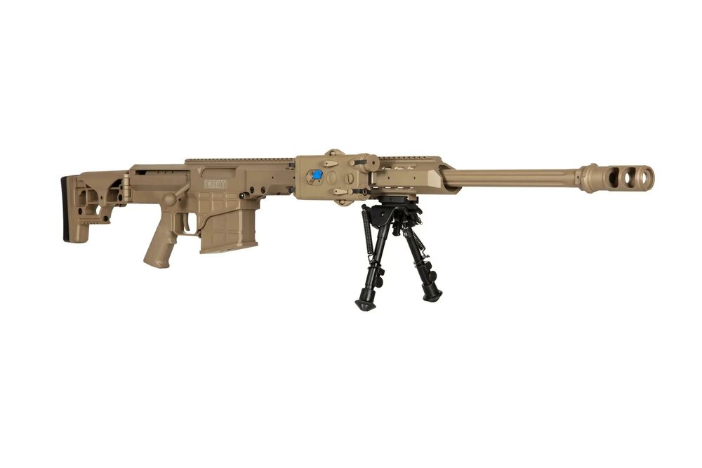 BARRET  MRAD Sniper Rifle  (SW-017) - Tan 