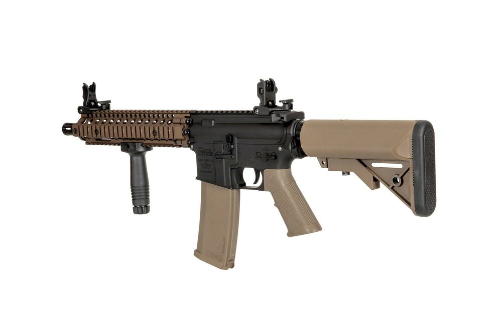 Specna Arms Daniel Defense&reg; MK18 SA-E19 EDGE&trade; HAL2 &trade; Chaos Bronze carbine replica