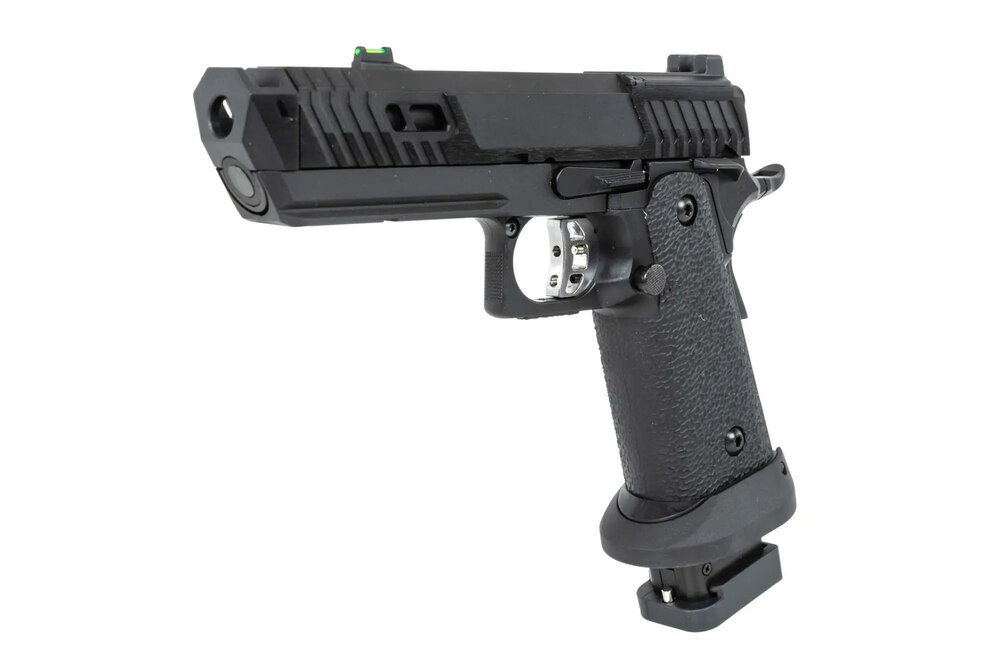 SRC Dark Viper DUAL POWER pistol with CO2 magazine Black