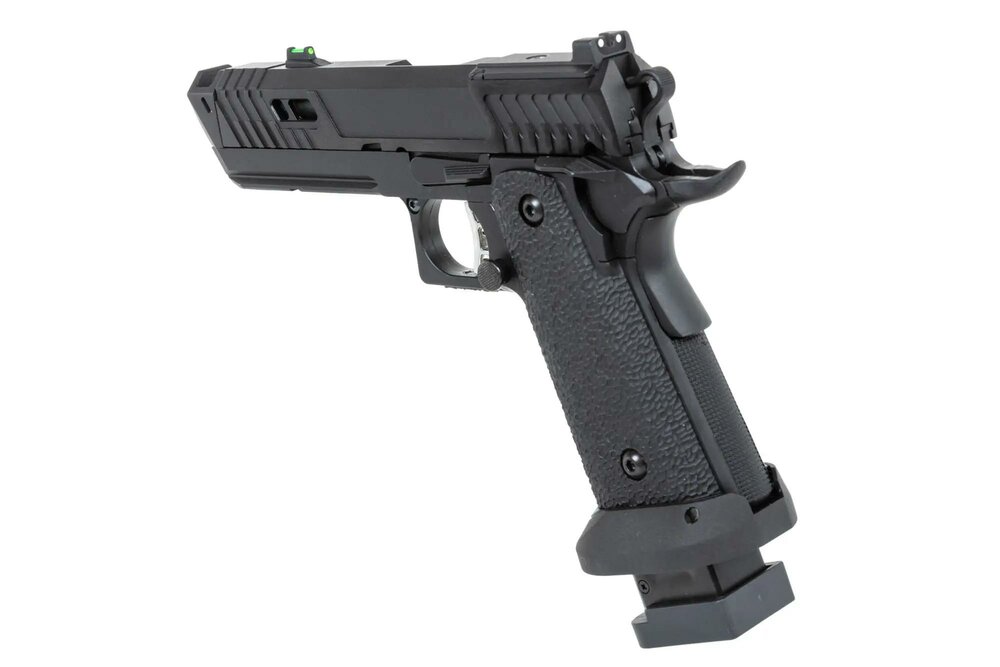 SRC Dark Viper DUAL POWER pistol with CO2 magazine Black