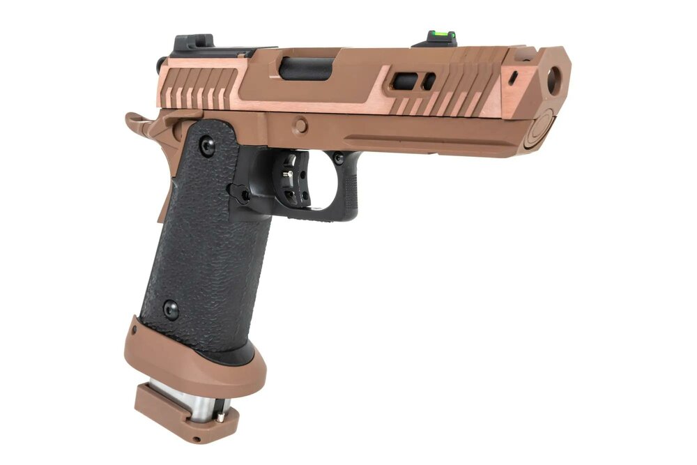  SRC Sahara Viper DUAL POWER pistol with CO2 magazine Flat Dark Earth