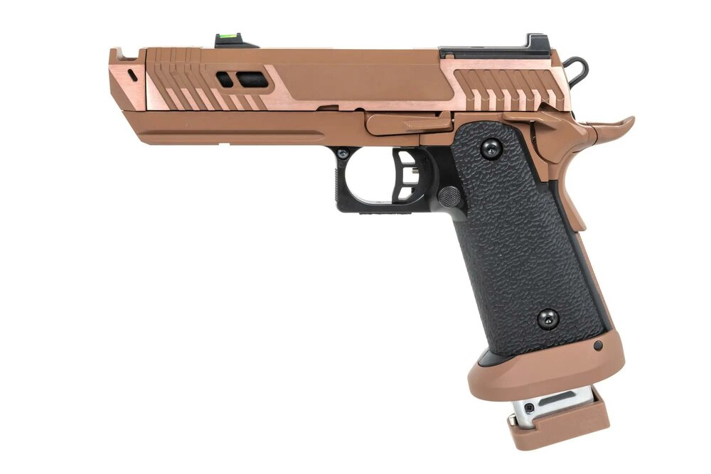  SRC Sahara Viper DUAL POWER pistol with CO2 magazine Flat Dark Earth