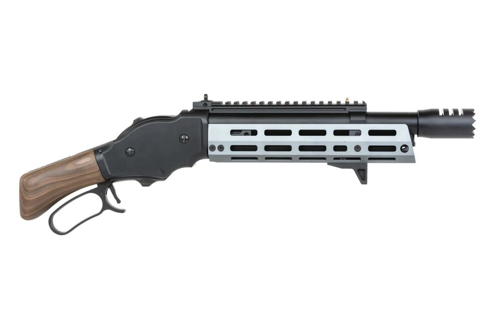 Lever Action Golden Eagle airsoft Shotgun AT8701 Grey