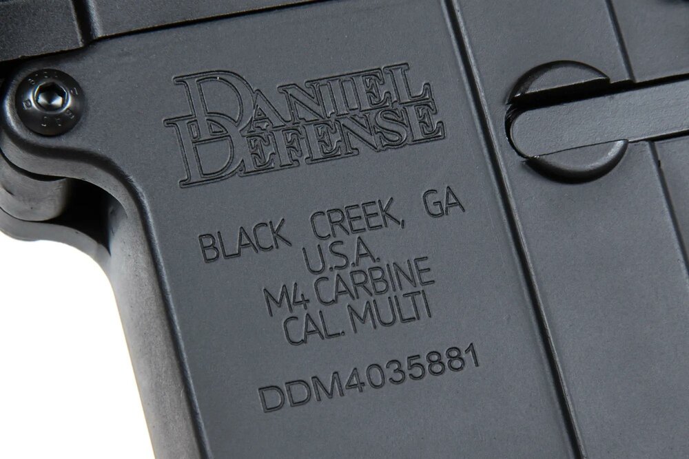 Specna Arms Daniel Defense&reg; MK18 SA-P19 Prime&trade; Aster II ETU airsoft Carbine with Brushless Motor Black