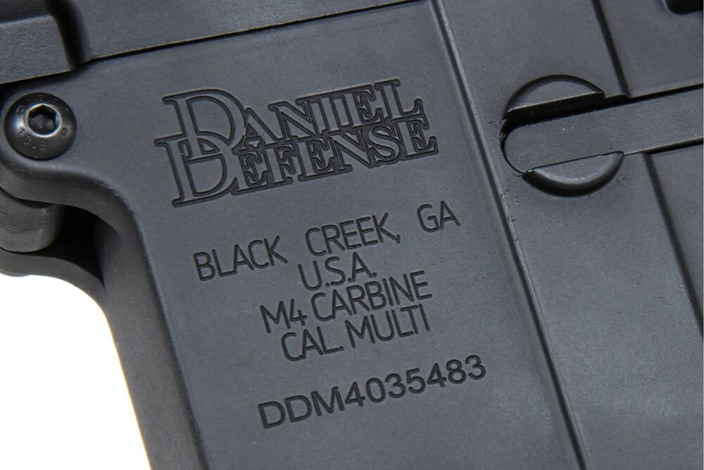 Specna Arms Daniel Defense&reg; MK18 SA-P19 Prime&trade; Aster II ETU airsoft carbine with Chaos Bronze brushless motor