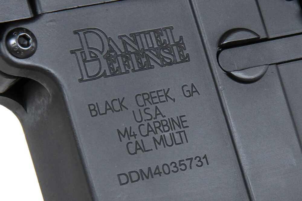 Specna Arms Daniel Defense&reg; MK18 SA-P26 Prime&trade; Aster II ETU airsoft Carbine with Brushless Motor Black