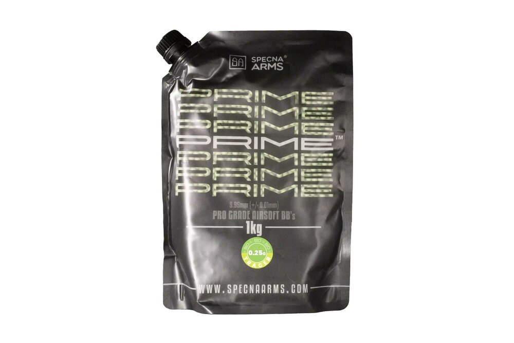 Specna Arms PRIME&trade; BIO Tracer 0.25g Precision Bullets - 1 Kg