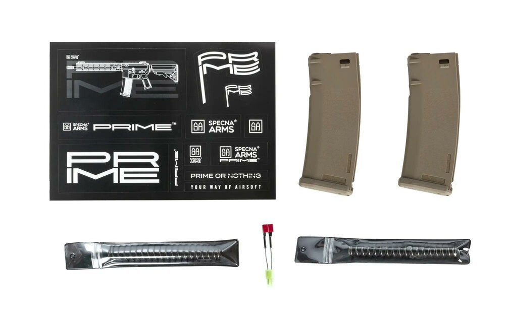 Specna Arms SA-PH23 PRIME&trade; Aster II ETU airsoft carbine with Chaos Bronze brushless motor