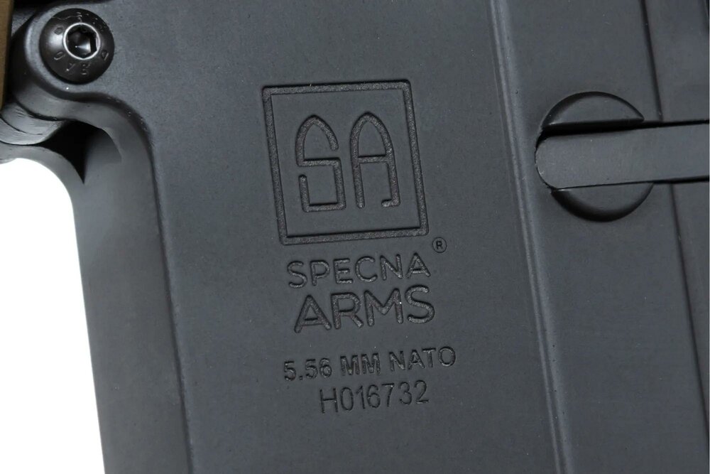 Specna Arms SA-PH23 PRIME&trade; Aster II ETU airsoft carbine with Chaos Bronze brushless motor