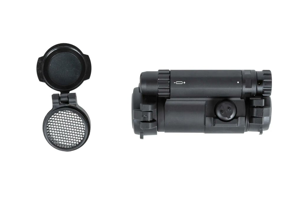 JJ Airsoft M5 low mount red dot sight Black