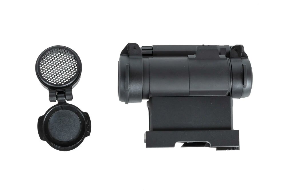 JJ Airsoft M5 red dot sight with QD mount Black
