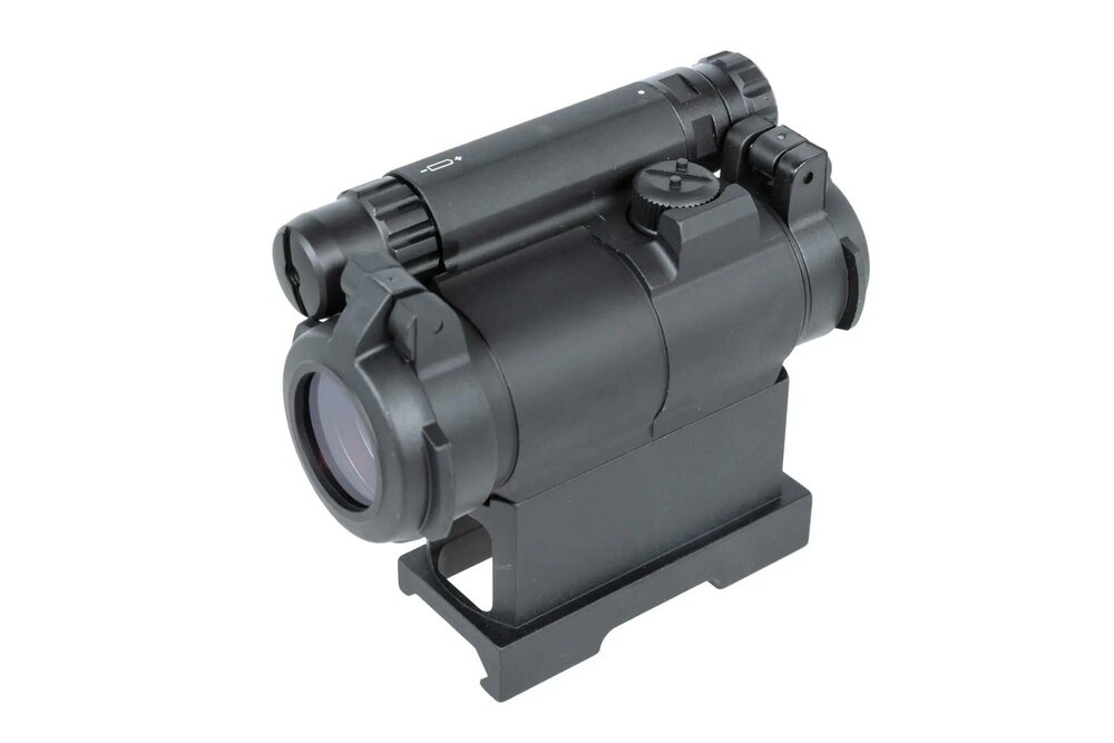 JJ Airsoft M5 red dot sight with QD mount Black