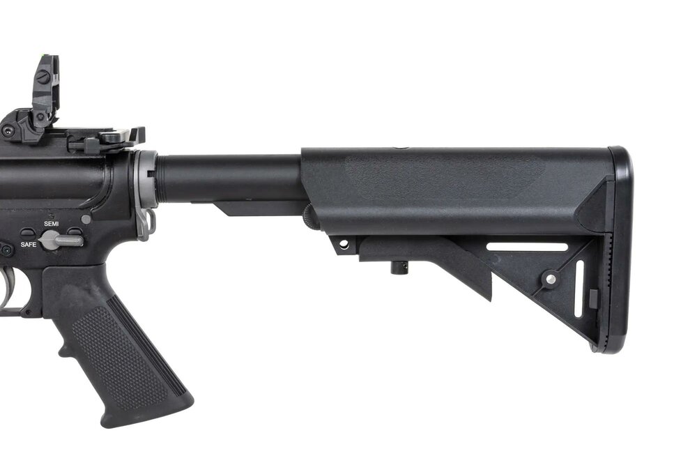  SRC DUAL POWER SR4 ZAROS-S GBB carbine with green gas magazine