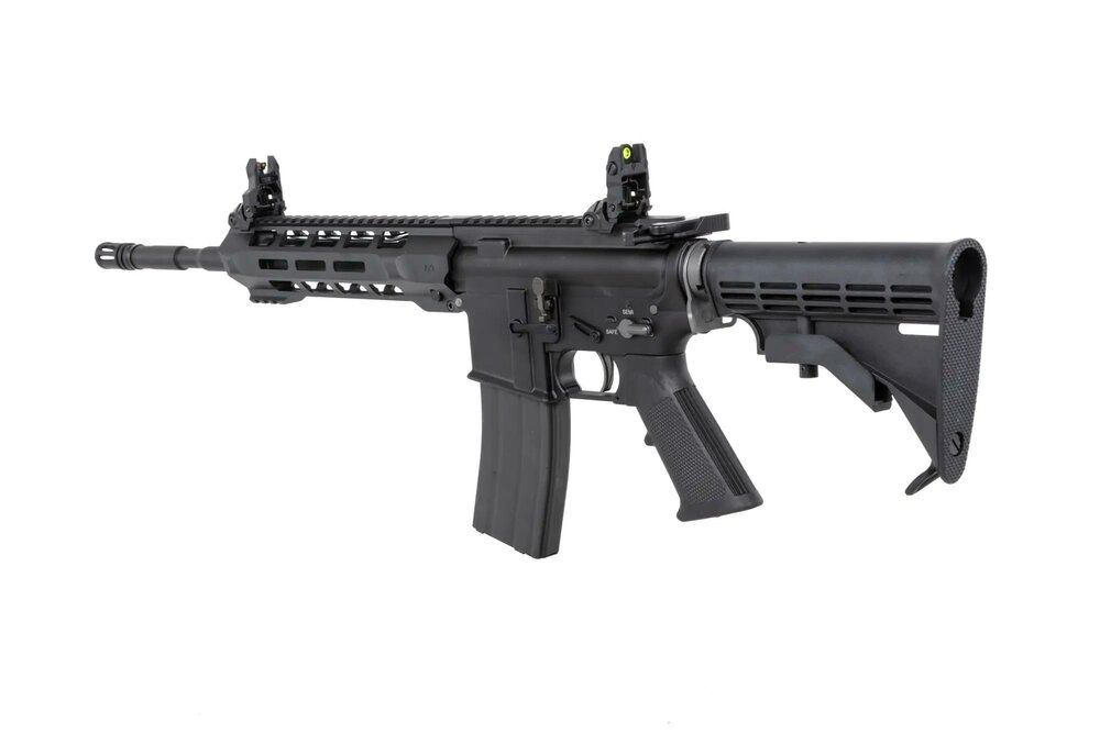  SRC DUAL POWER SR4 ZAROS GBB carbine with green gas magazine