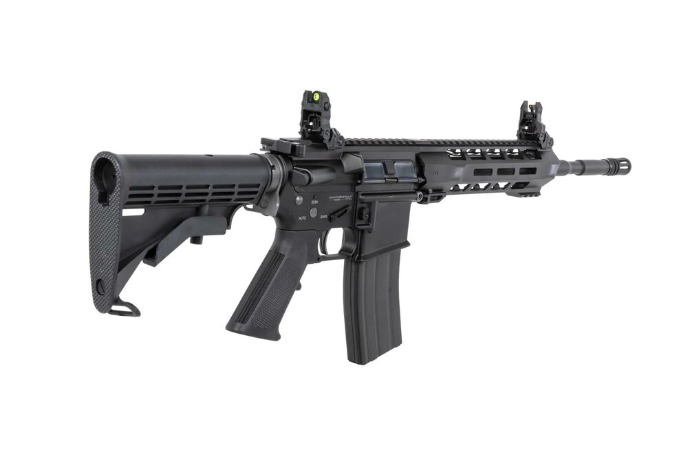 SRC DUAL POWER SR4 ZAROS GBB carbine with green gas magazine