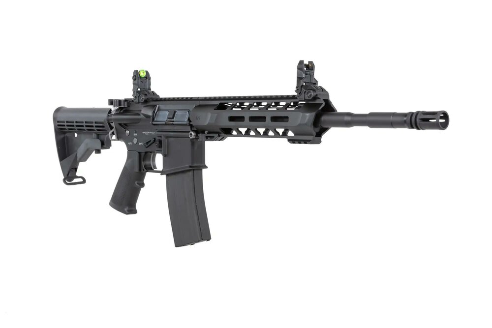 SRC DUAL POWER SR4 ZAROS GBB carbine with green gas magazine