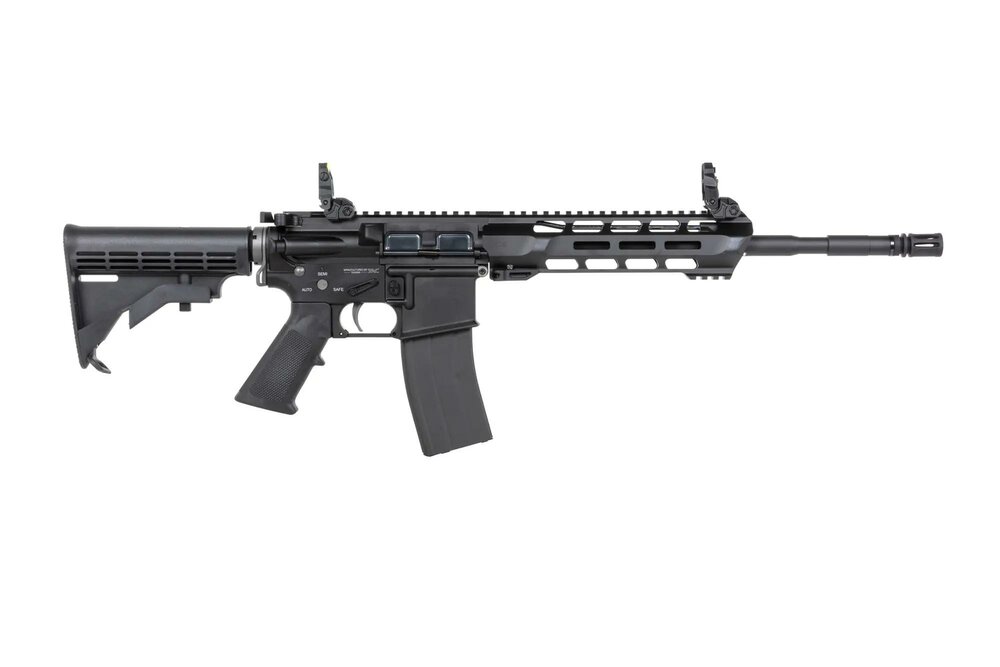  SRC DUAL POWER SR4 ZAROS GBB carbine with green gas magazine