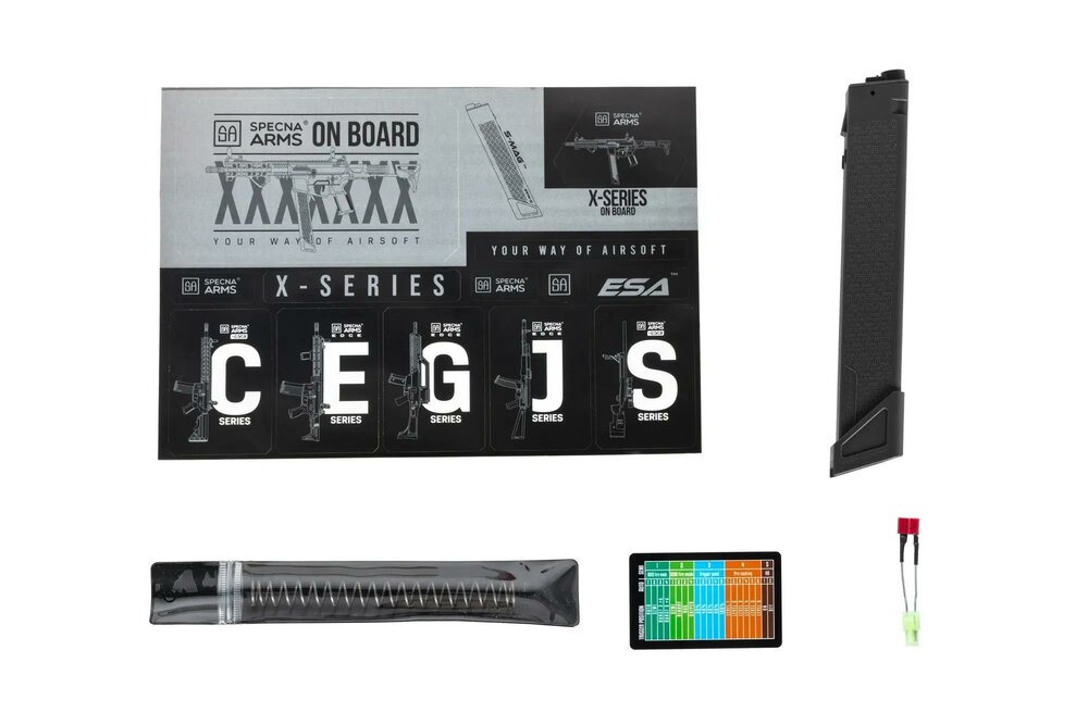 Specna Arms SA-FX02 FLEX&trade; HAL ETU Gen.2 airsoft Carbine Black