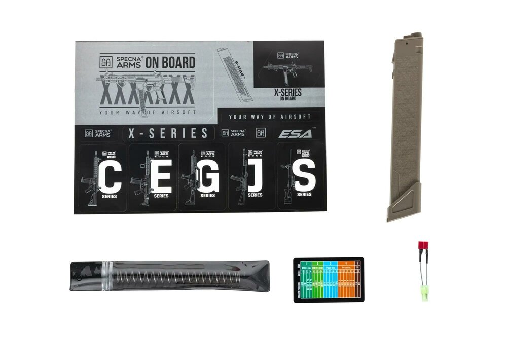 SPECNA ARMS  SA-FX02 FLEX&trade; HAL ETU Gen.2 Half-Tan 