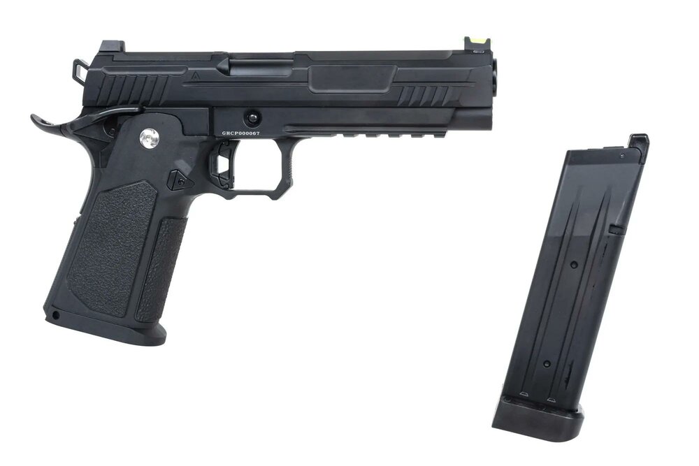 ARCTURUS Vanguard 5" Hi‑Capa GBB | Optics‑ready gas pistol (Black)