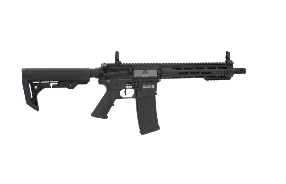 SPECNA ARMS SA-F03 FLEX&trade; Light Ops Stock HAL ETU Gen.2 &ndash; Black