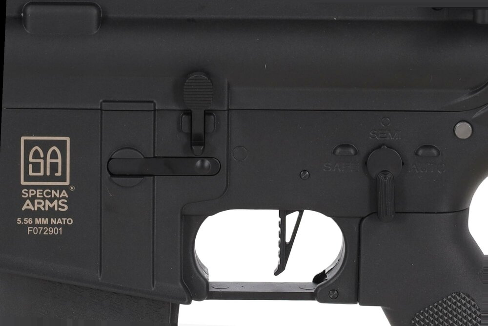 SPECNA ARMS SA-F03 FLEX&trade; Light Ops Stock HAL ETU Gen.2 &ndash; Black