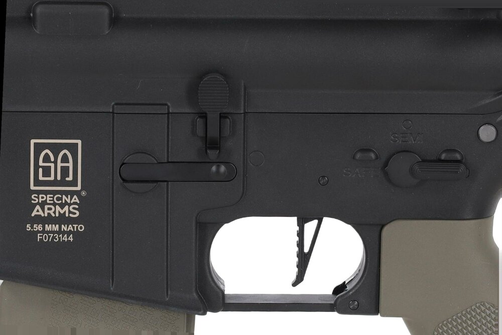 SPECNA ARMS SA-F03 FLEX&trade; Light Ops Stock HAL ETU Gen.2 &ndash; Olive | Airsoft AEG