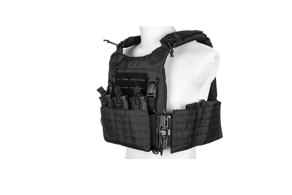 SPECNA ARMS Tactical QR Plate Carrier Vest Black
