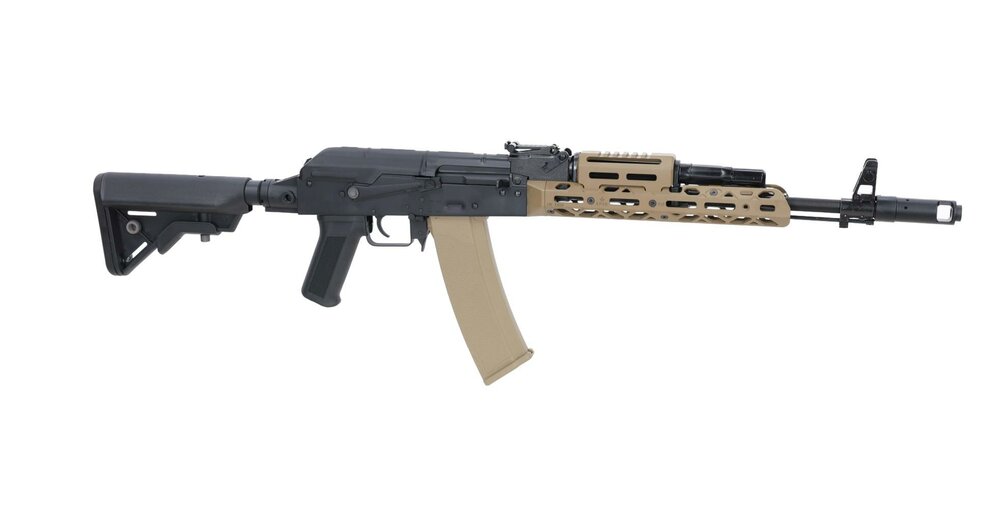 Specna Arms x KPYK SA-PJ15 PRIME&trade; Aster II ETU BLDC&trade; airsoft Carbine Half-Tan