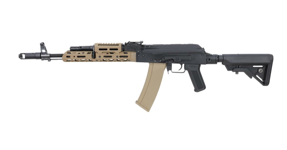 Specna Arms x KPYK SA-PJ15 PRIME&trade; Aster II ETU BLDC&trade; airsoft Carbine Half-Tan